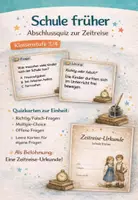 Vorschau - Stundenentwürfe - Materialpaket: Schule früher - fächerübergreifende, differenzierte Lesetexte - Seite 1