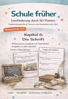 Vorschau - Unterrichtsreihen - Schule früher - Kapitel 6 - Schrift - Deckblatt