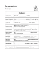 Vorschau - Unterrichtsreihen - Tense Revision Practice: Grammar (English) - Seite 1