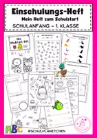 Vorschau - Arbeitsblätter - Kreatives Einschulungsheft (Schulstart 1. Klasse) - Deckblatt