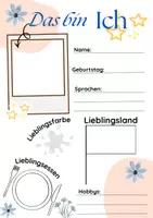 Vorschau - Arbeitsblätter - Willkommen im DaZ – Steckbrief für einen sicheren Start - Seite 3