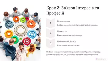 Попередній перегляд - Презентація: "Вибір майбутньої професії: твій шлях до успіху" - Сторінка 3