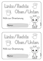 Vorschau - Arbeitsblätter - Lagebeziehungen, Links/Rechts, Mathe, 1 Klasse - Seite 2
