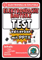 Vorschau - Arbeitsblätter - Materialpaket Elektronische Bauteile - Elektronik und Elektrotechnik - Seite 3