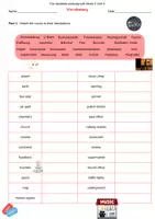 Vorschau - Arbeitsblätter - Arbeitsblätter zu More 2 Unit 5 Vocabulary - Seite 1