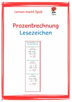Vorschau - Spiele - Prozentrechnung: Materialpaket - Seite 1