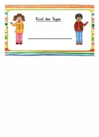 Vorschau - Präsentationen/Tafelbilder - Visualisierung Kind des Tages Classroommanagement - Seite 2