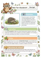 Vorschau - Arbeitsblätter - Tiere im Frühling XXL:16 Steckbriefe, 5 Strategien, Quiz, Ausmalbilder & Interaktive Präsentation! - Seite 3