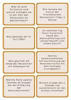 Vorschau - Aufgabenkarten - Materialpaket Tauschkarten Geschichte - Seite 3