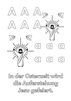 Vorschau - Mal- und Bastelvorlagen - ABC Malbuch und erstes Vorlesen: Ostern von A-Z - Seite 2