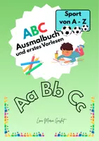 Vorschau - Mal- und Bastelvorlagen - ABC Ausmalbuch und erstes Vorlesen: Sport von A - Z - Deckblatt