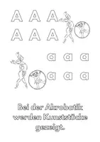 Vorschau - Mal- und Bastelvorlagen - ABC Ausmalbuch und erstes Vorlesen: Sport von A - Z - Seite 2
