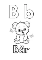 Vorschau - Arbeitsblätter - ABC Malbuch und erstes Vorlesen: Tiere von A - Z - Seite 3