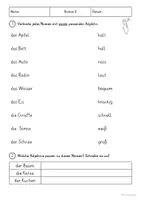 Vorschau - Arbeitsblätter - Adjektive kompakt – Arbeitsblätter mit Lösungen - Seite 3