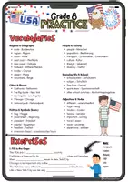 Vorschau - Arbeitsblätter - Englisch Klasse 8 - Übung Vertretungsmaterial - Deckblatt