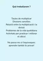 Vista previa - Hojas de trabajo - EXERCICIS MULTIPLICACIONS I DIVISIONS - página 1