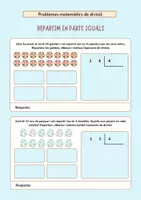 Vista previa - Hojas de trabajo - EXERCICIS MULTIPLICACIONS I DIVISIONS - página 2
