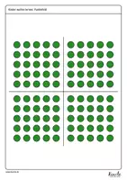 Vorschau - Arbeitsblätter - Vorlage Punktefeld (Zahlenraum 100) - Seite 3