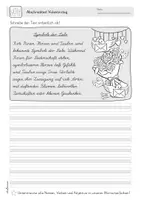 Vorschau - Arbeitsblätter - Abschreibtexte Valentinstag | Lateinische Ausgangsschrift (LA) - Seite 2