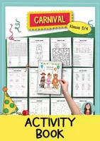 Vorschau - Arbeitsblätter - Carnival Activity Book – Englisch Grundschule | 20 Arbeitsblätter - Deckblatt
