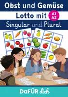Vorschau - Spiele - Obst und Gemüse | Singular und Plural | DaF DaZ | A1 A2 - Deckblatt