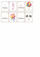 Vorschau - Spiele - DaZ - Fasching/Karneval - Lesespiel Domino - zweifach differenziert - Seite 2