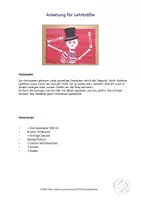 Vorschau - Mal- und Bastelvorlagen - Kunst Halloween, lustiges Skelett basteln - Seite 3
