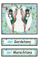 Vorschau - Präsentationen/Tafelbilder - Bildkarten / Wortkarten "Fasching / Karneval" DaZ / DaF / Deutsch - Seite 2