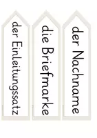 Vorschau - Arbeitsblätter - Briefe - Aufbau eines Briefes und eines Briefumschlags - Seite 3