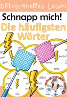 Vorschau - Spiele - Schnapp mich - Spiel - Die häufigsten Wörter - Leseflüssigkeit trainieren - Deckblatt