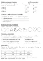 Aperçu - Feuilles d'exercices - fichiers devoirs CE2 CM1 CM2 période 3 - Page 3