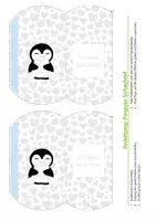 Vorschau - Mal- und Bastelvorlagen - Bastelvorlage: Muttertag/Valentinstag - 9 Pinguinschachteln - Seite 3