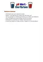 Vorschau - Arbeitsblätter - Experimente zu Ostern - pH-Wert Eierfärben (Klasse 9-10) - Seite 1