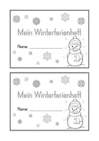 Vorschau - Arbeitsblätter - Winterferienheft Klasse 2 - Seite 2