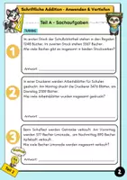 Vorschau - Arbeitsblätter - Grundrechenarten - Das große Mathe Übungspaket - Differenzierung -> ADDIEREN, SUBTRAHIEREN, DIVIDIEREN und MULTIPLIZIEREN - (Klasse 3–4) - Seite 3