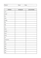 Vorschau - Arbeitsblätter - Mixed Verbs: Grammar (English) - Seite 2