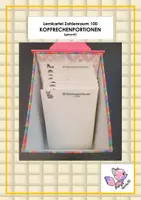 Vorschau - Aufgabenkarten - Lernkartei Zahlenraum 100 - Kopfrechenportionen - Deckblatt