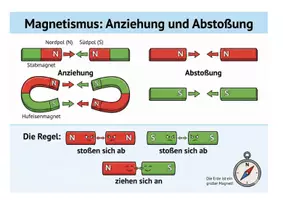 Vorschau - Arbeitsblätter - Magnetismus: Anziehung & Abstoßung XXL Paket | Infografik, Lesetext & Arbeitsblätter (inkl. Lösungen) - Seite 2