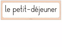 Vorschau - Präsentationen/Tafelbilder - Tafelmaterial le petit-déjeuner - Seite 2