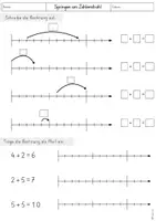 Vorschau - Arbeitsblätter - wachsendes Materialpaket Mathematik Klasse 1 - Seite 2