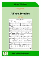 Vorschau - Unterrichtsreihen - songs4all / All You Zombies / Klassenmusizieren - Deckblatt