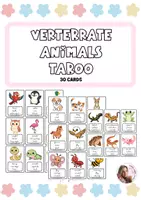 Vista previa - Juegos / Gamificación - VERTEBRATE ANIMALS TABOO GAME - Portada