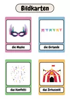 Vorschau - Bildkarten - Bildkarten - Fasching | Karneval - Seite 2