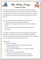 Vorschau - Arbeitsblätter - My Holiday Dialogue – Dialogisches Schreiben mit Sprachhilfen - Seite 2