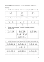 Vorschau - Arbeitsblätter - Zeitangaben mit letzte/r/s, diese/r/s, nächste/r/s auf Chinesisch - Deckblatt