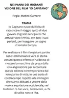 anteprima - Altro tipo di materiale - Scheda didattica: Io capitano. - Pagina di copertina