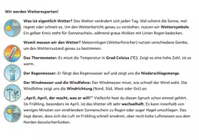 Vorschau - Arbeitsblätter - Das Wetter & Aprilwetter: Symbole, Messgeräte & Phänomene (5-in-1 Set) - Seite 3
