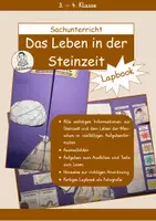 Vorschau - Unterrichtsreihen - Lapbook: Das Leben in der Steinzeit - Deckblatt