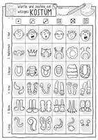 Vorschau - Arbeitsblätter - Würfle & male: Lustige Karnevals- und Faschingskostüme / Kostüme Karneval - Seite 3