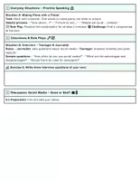 Vorschau - Arbeitsblätter - Englischunterricht: Communicative Speaking Skills – Grades 9 & 10 - Sprechen verbessern ganz einfach :-) - Seite 3